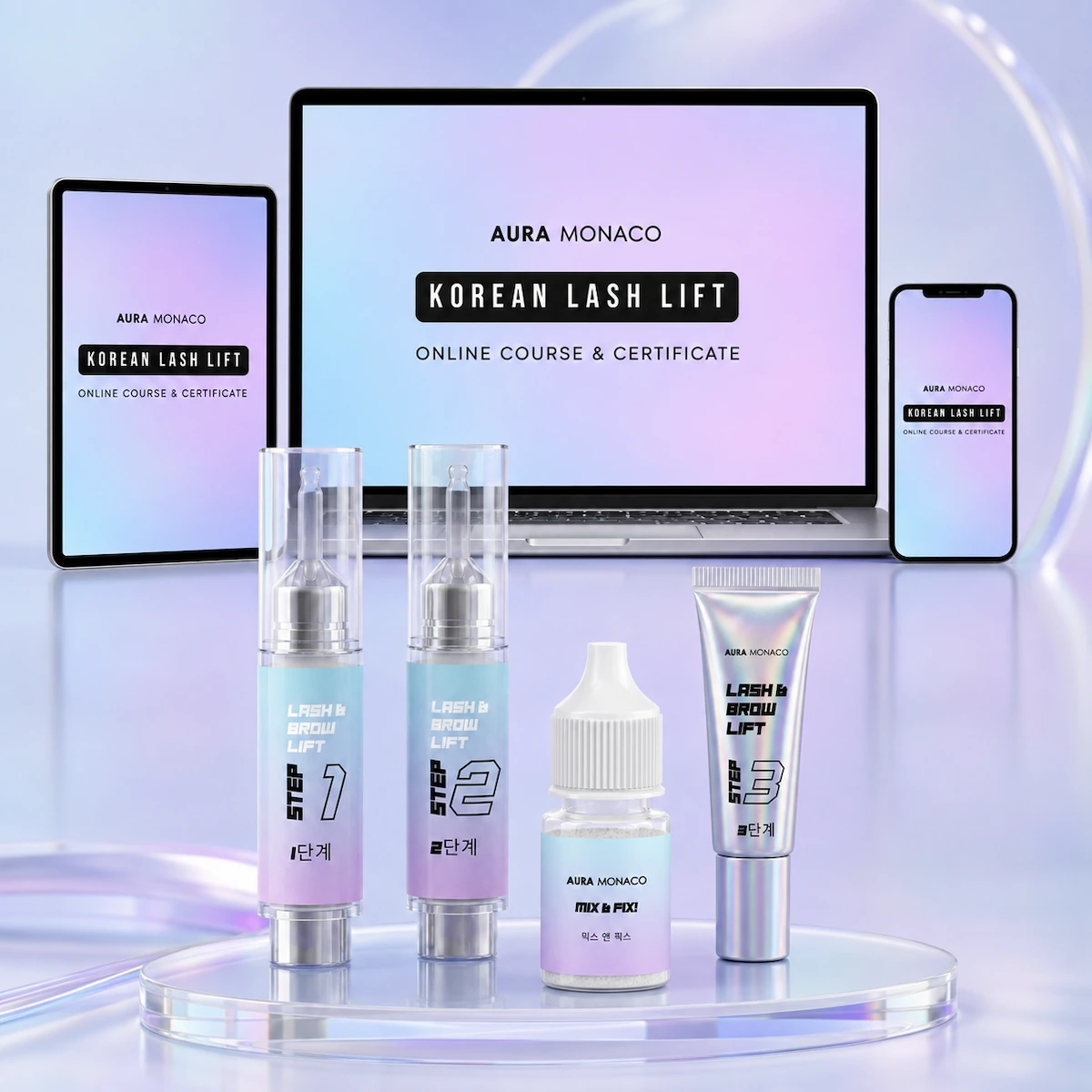 Korean Lash Lift online masterclass