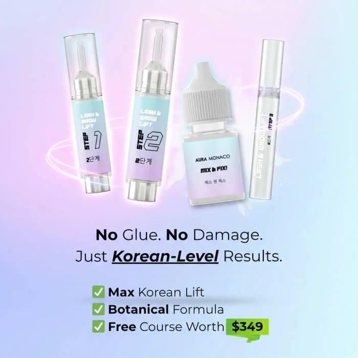 FULL Korean Lash Lift Kit + FREE Course (Limited Time Offer)