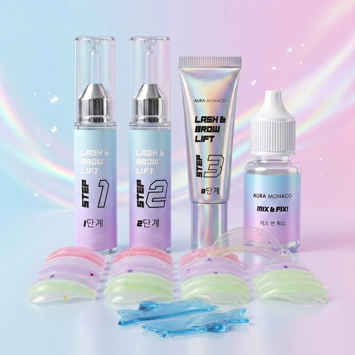 LIFT SERUM & LOTION セット Korean Lash Lift Kit – Basic Bundle | AURA Monaco